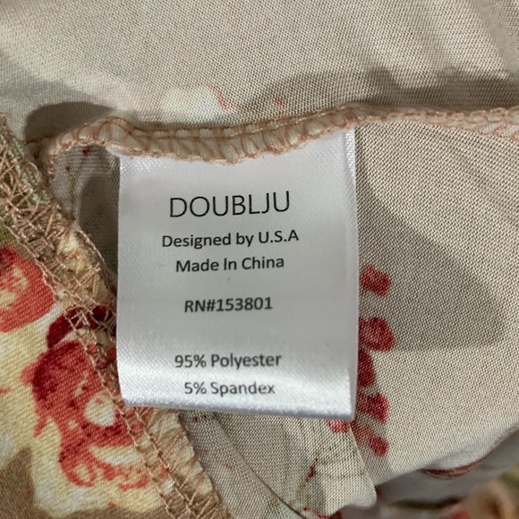 NWT Maxi Flair Full Length Skirt Floral - Picture 6 of 6